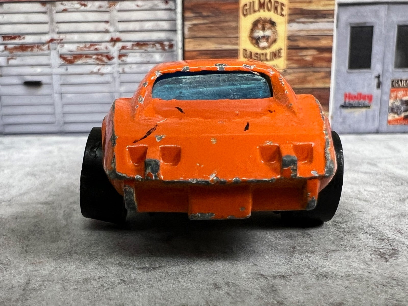 🔥🔥🔥Hot Wheels 1975 Flying Colors Corvette Stingray Orange Hong Kong C15🔥🔥🔥