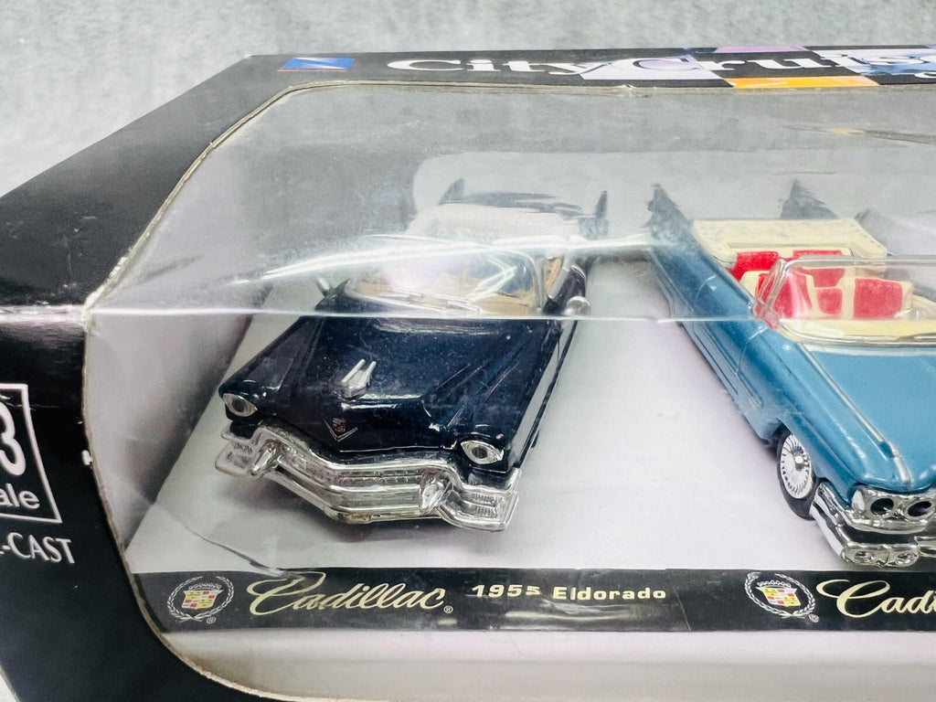 New Ray City Cruiser Collection 1955 Cadillac Eldorado 1976 Cadillac 1959 Series