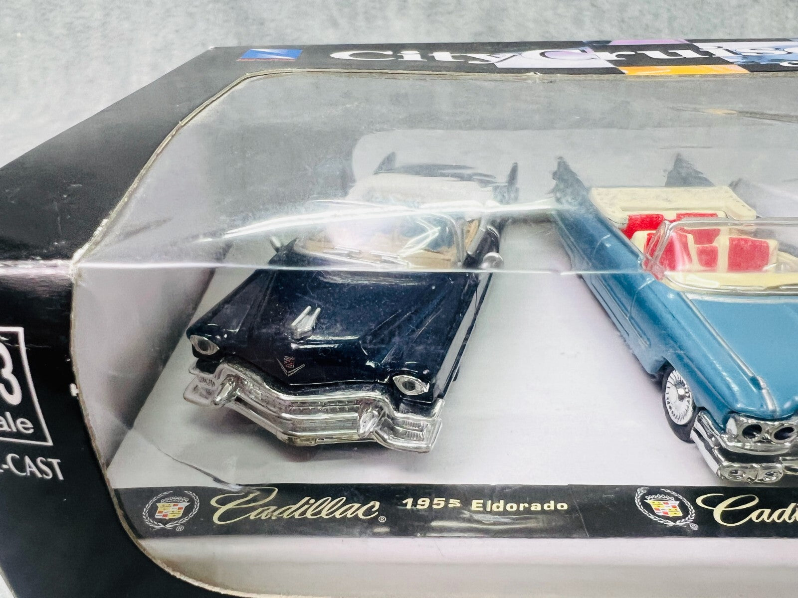 New Ray City Cruiser Collection 1955 Cadillac Eldorado 1976 Cadillac 1959 Series