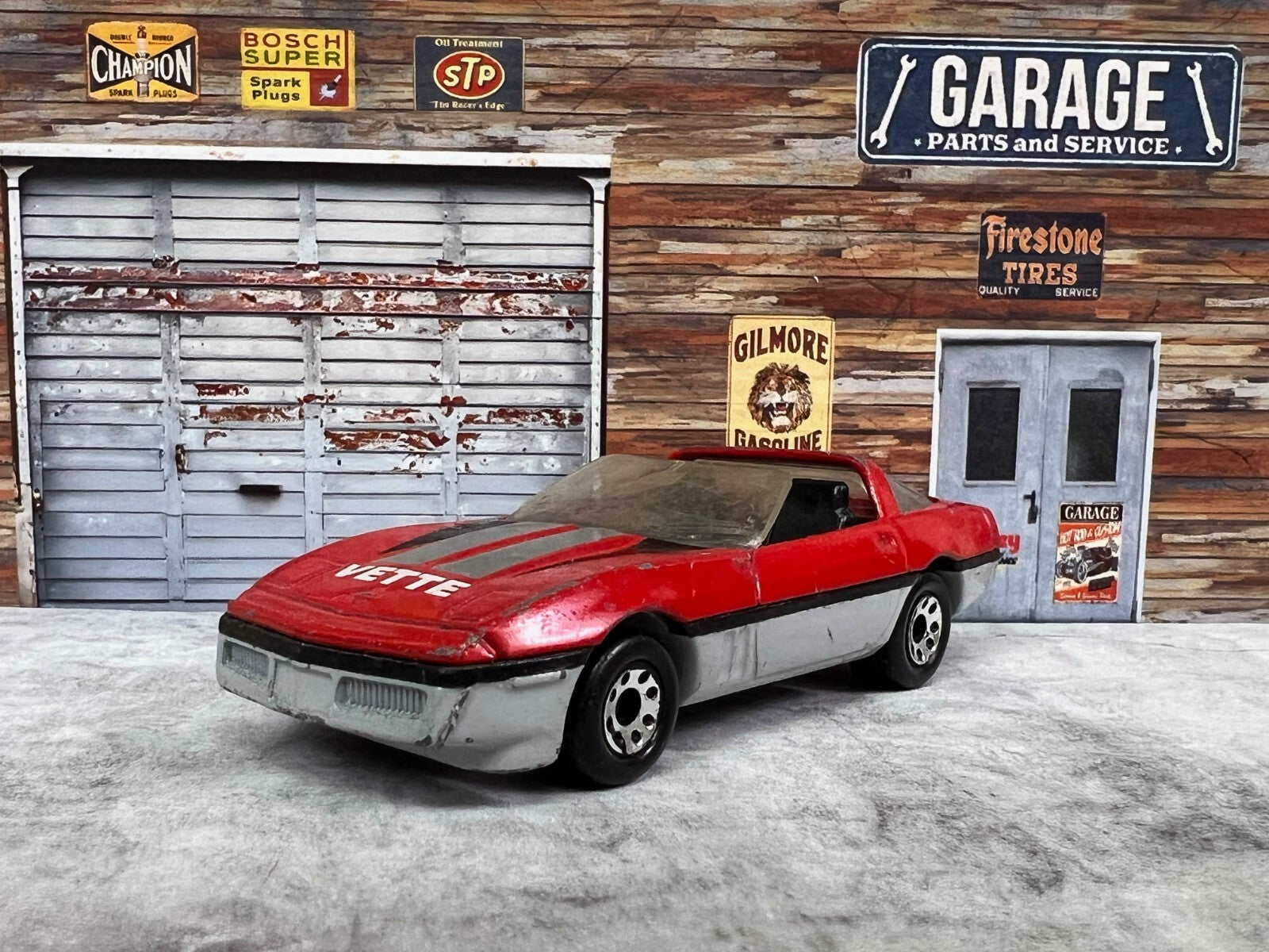 🔥🔥🔥1983 Matchbox Red '84 Chevrolet Corvette Convertible Car C3🔥🔥🔥
