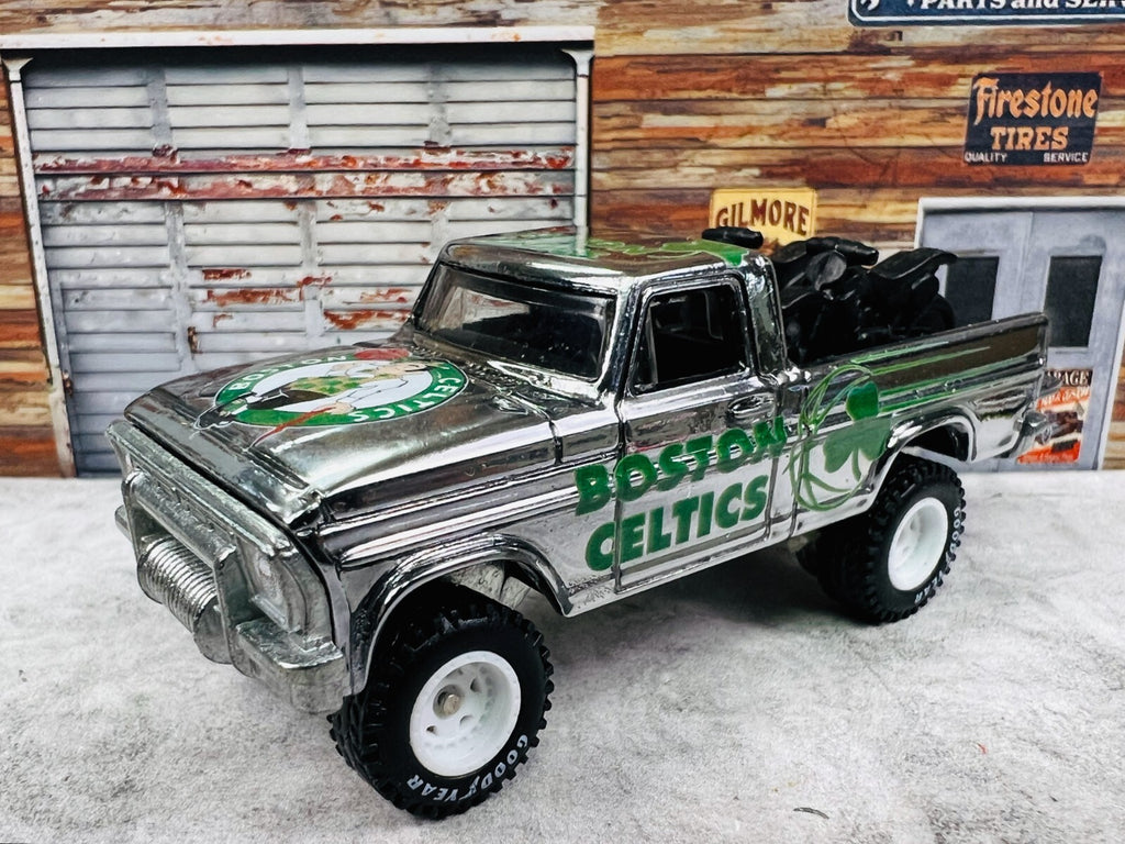 🇺🇸🇺🇸Hot Wheels Texas Drive 'em CUSTOM BOSTON CELTICS LOOSE 🇺🇸🇺🇸