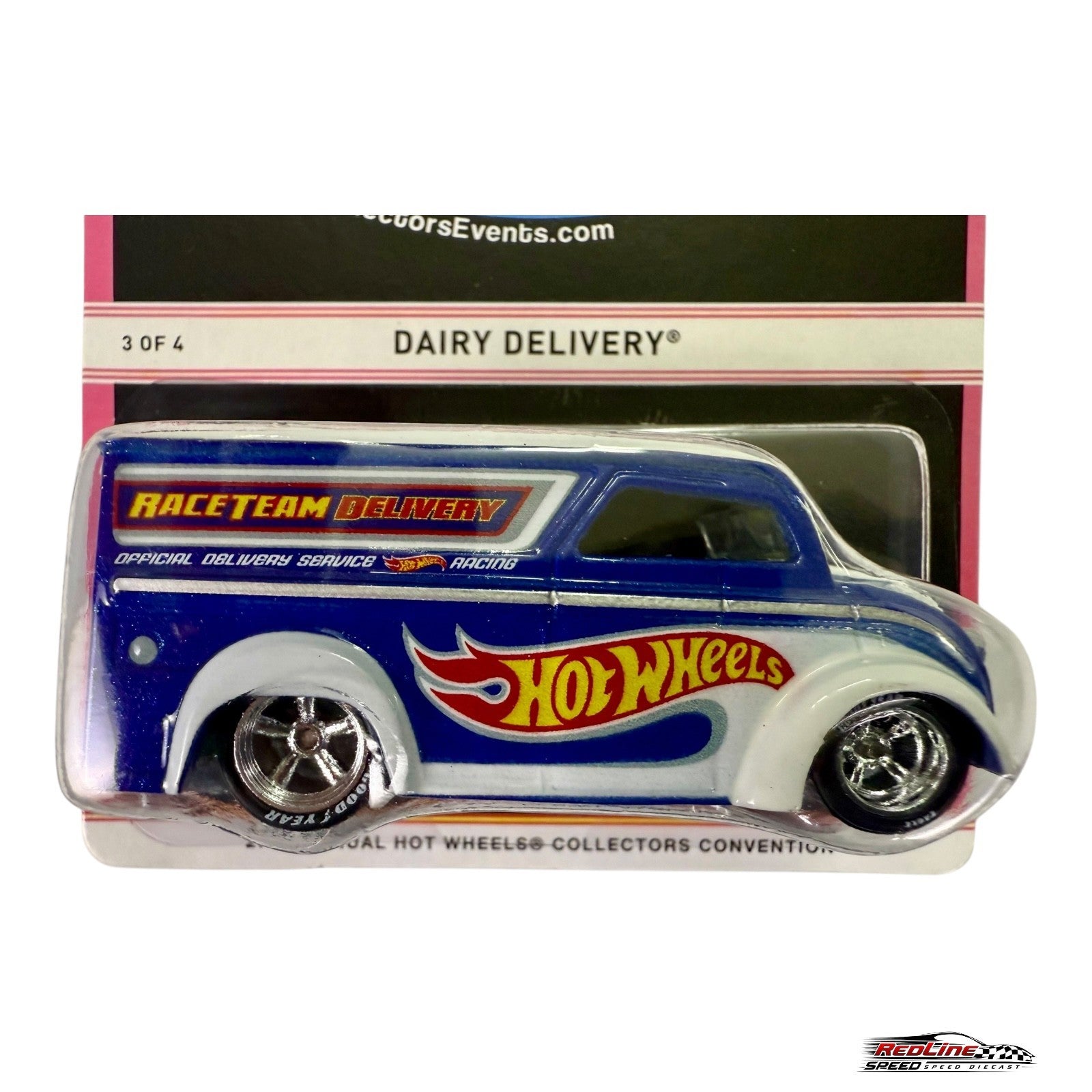 🇺🇸Hot Wheels 27th Annual Collectors Convention Dairy Delivery 337/2000 H28🇺🇸