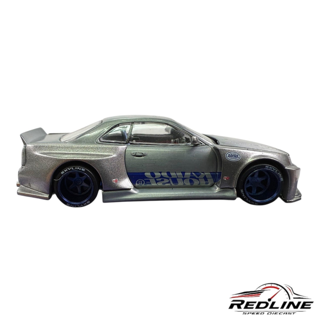 🎌Kaido House Nissan Skyline GT-R (R34) Kaido Works Shinjuku V1 KHMG143 CHASE🎌