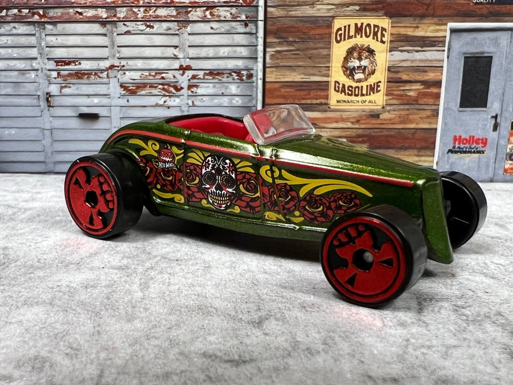 🇲🇽Hot Wheels Halloween 2023 Day of the Dead 33' Ford Lo Boy C17🇲🇽