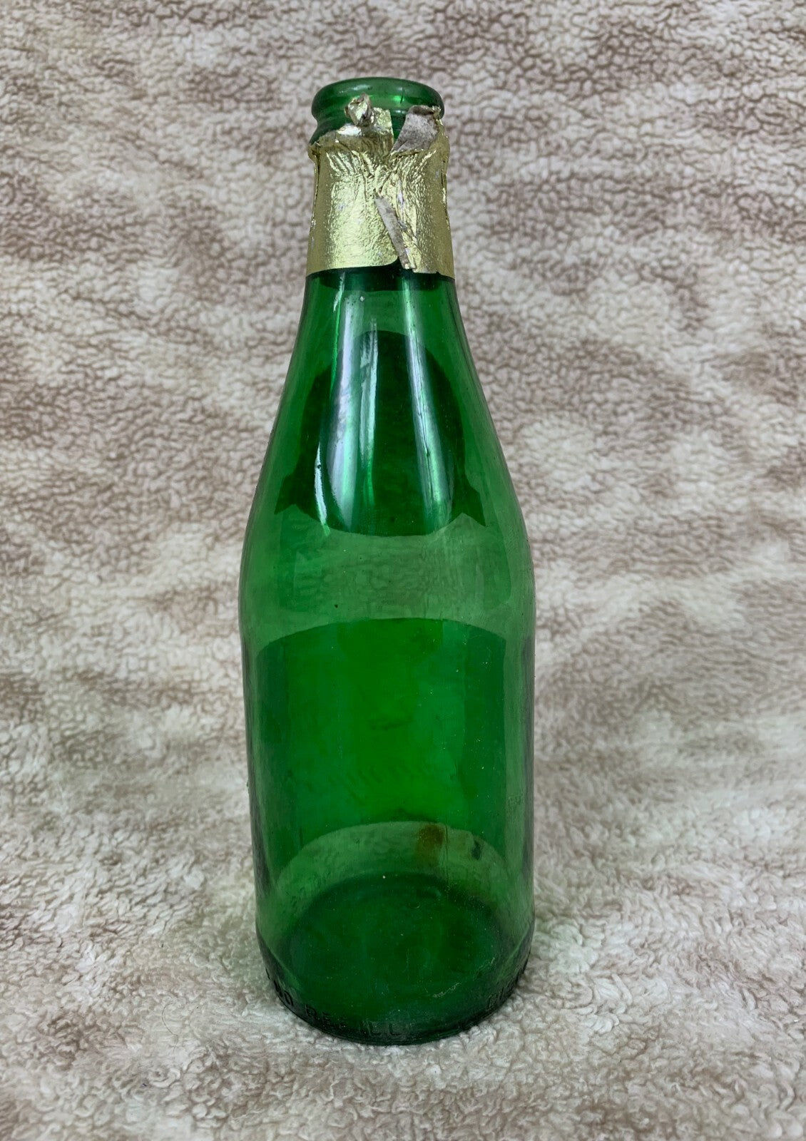 🥃🥃Sparkling Extra Dry Chample Malt Liquor Glass Bottle Empty Barware BB02🥃🥃