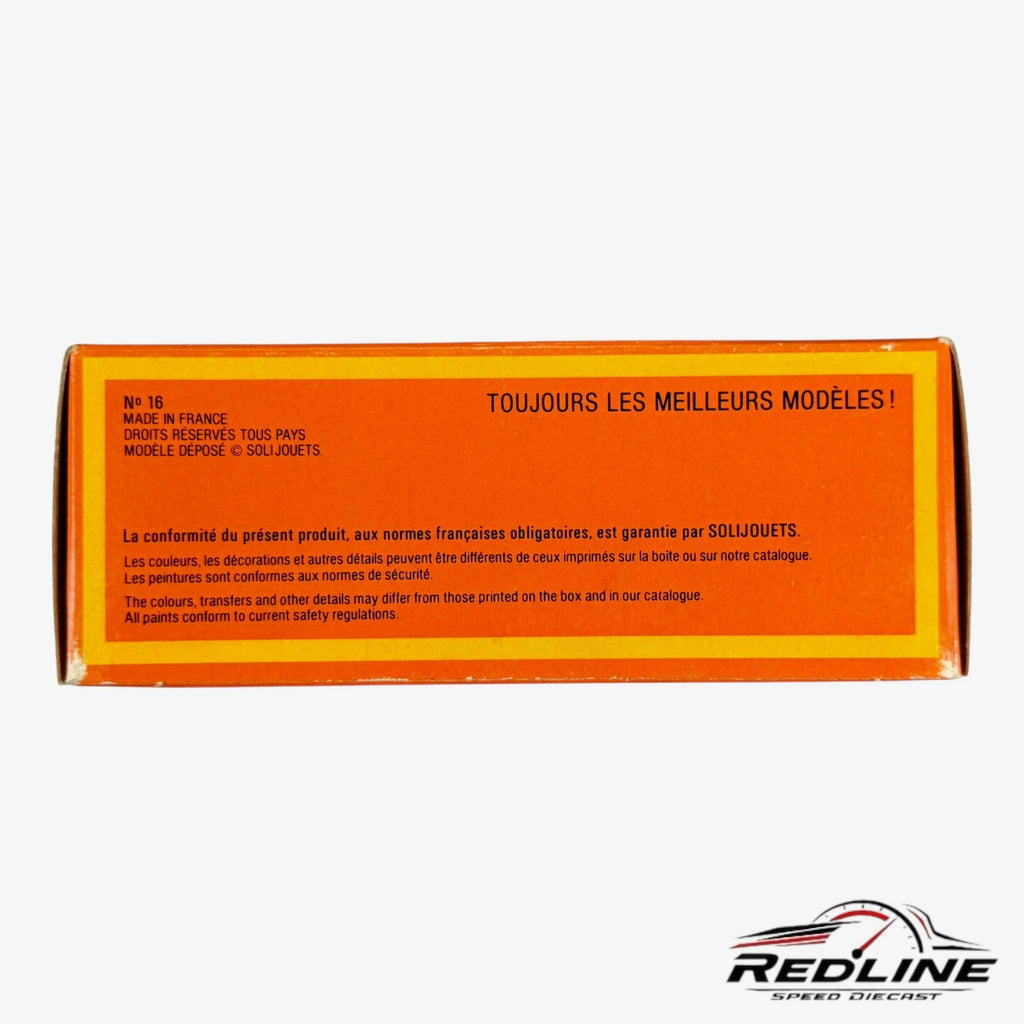 🇮🇹🇮🇹Solido Ferrari Daytona Daytona 365 GTB4 Race Car Red 1:43🇮🇹🇮🇹