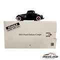 🇺🇸Danbury Mint 1933 Ford Deluxe Coup Burgundy 1:24 C2🇺🇸