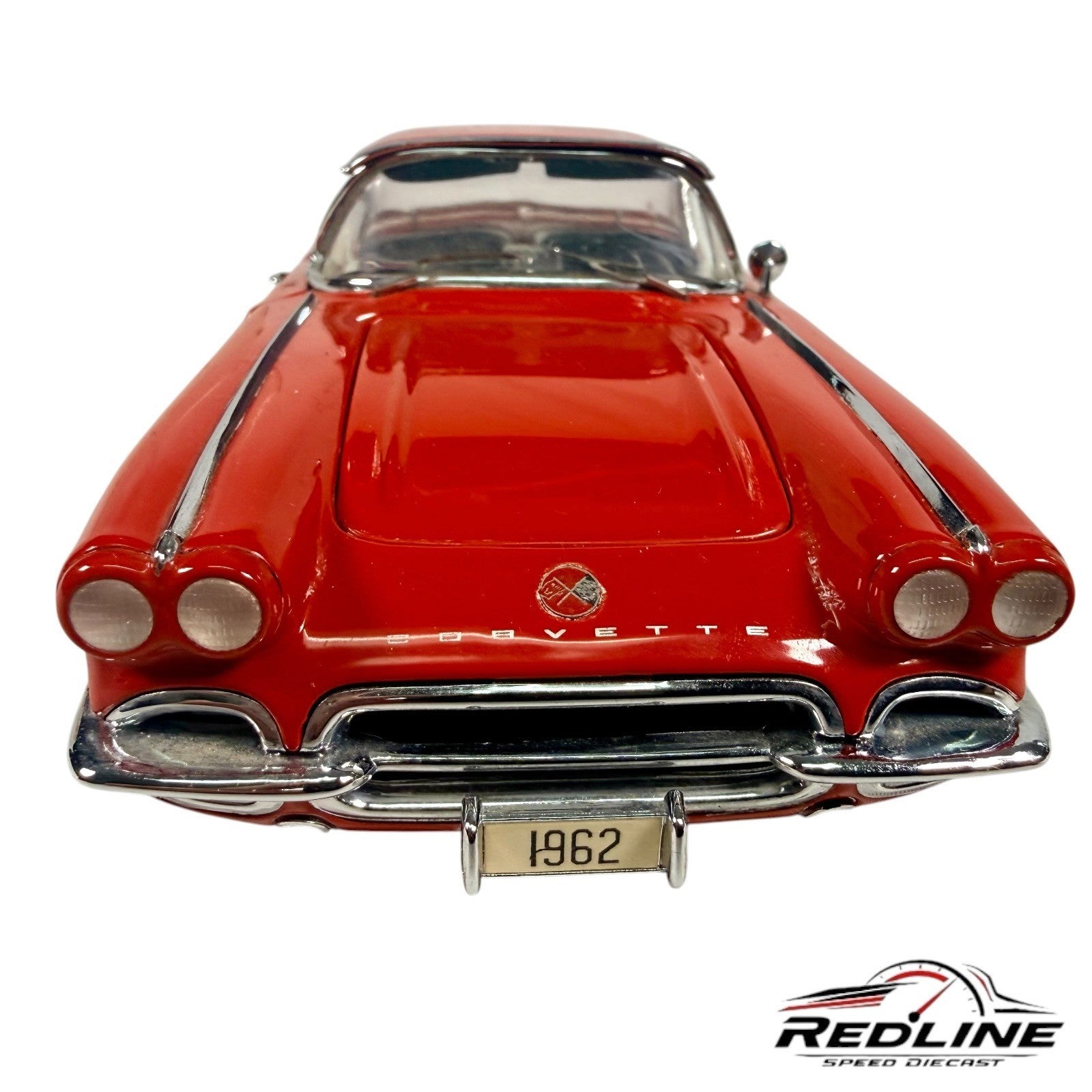🇺🇸Danbury Mint 1962 Chevrolet Corvette Red 1:24 C2🇺🇸