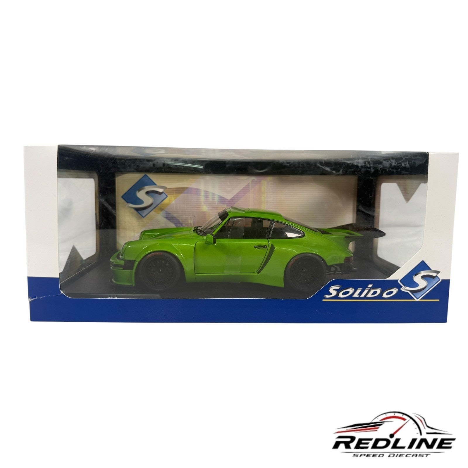 🇩🇪🇩🇪Solido 2022 Porsche 911 KS-R Green 1:18 C3🇩🇪🇩🇪