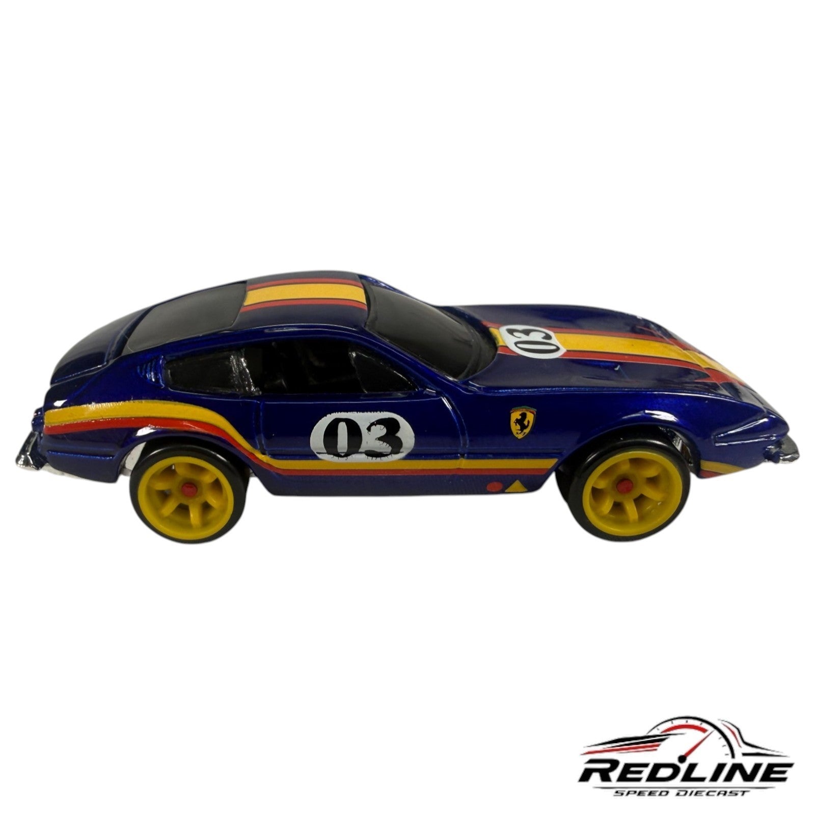 🇮🇹🇮🇹Hot Wheels Ferrari Racer Blue 365 GTB/4 Loose 1:64 C6🇮🇹🇮🇹