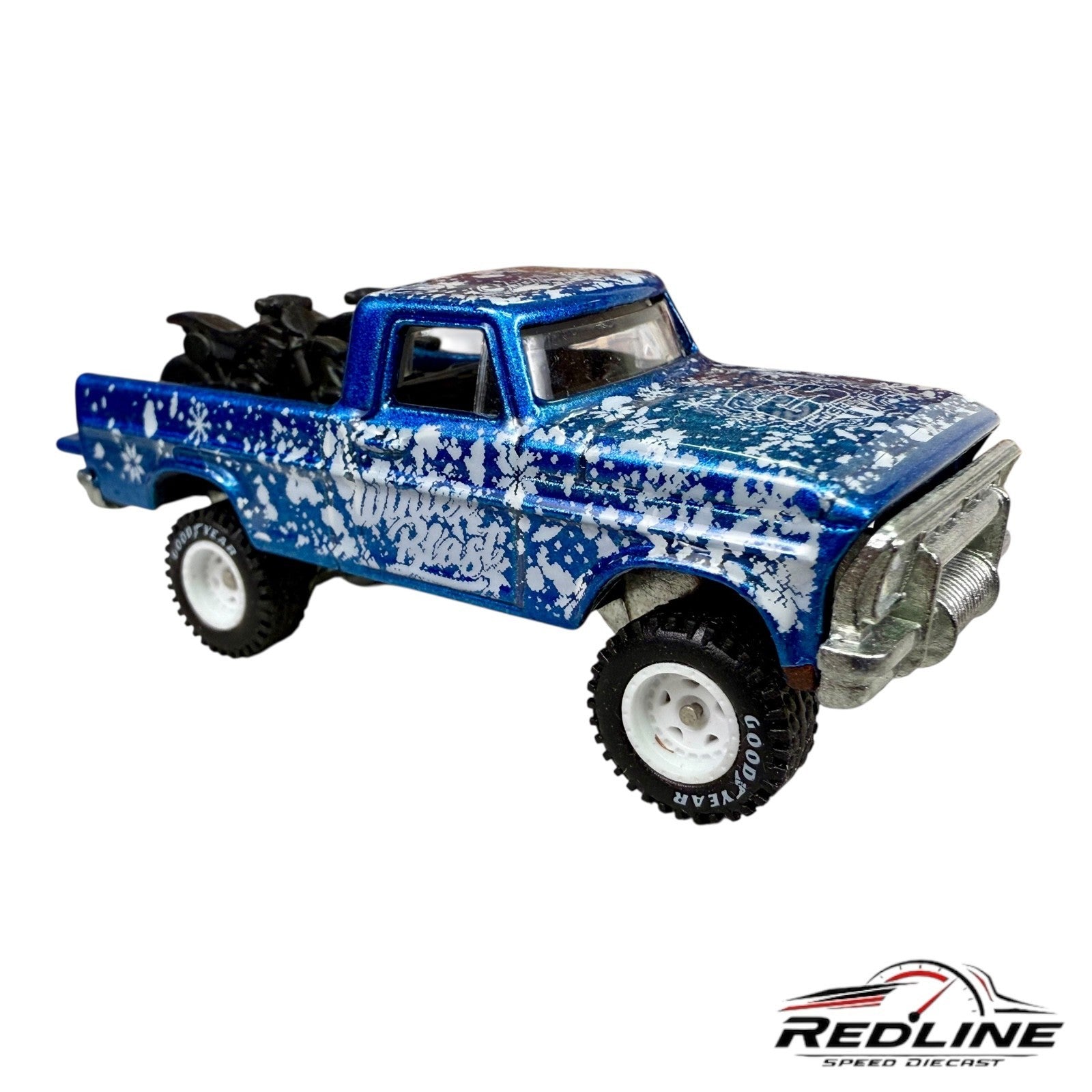 🇺🇸🇺🇸Hot Wheels Texas Drive 'em CUSTOM Winter Blast LOOSE 🇺🇸🇺🇸