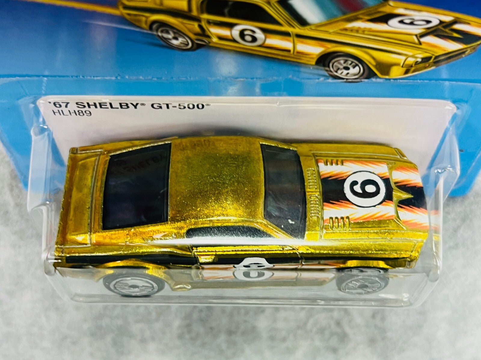 🐎🐎Hot Wheels Ultra Hots Series 67 Shelby GT-500 Spectraflame GOLD H25🐎🐎