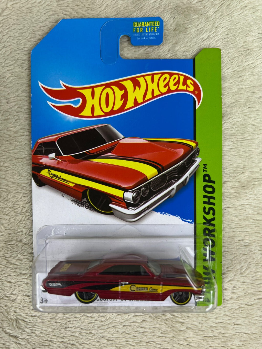 🔥🔥🔥🔥Hotwheels  Custom Ford Galaxie 500 Crower Cams HW Workshop HW12🔥🔥🔥🔥