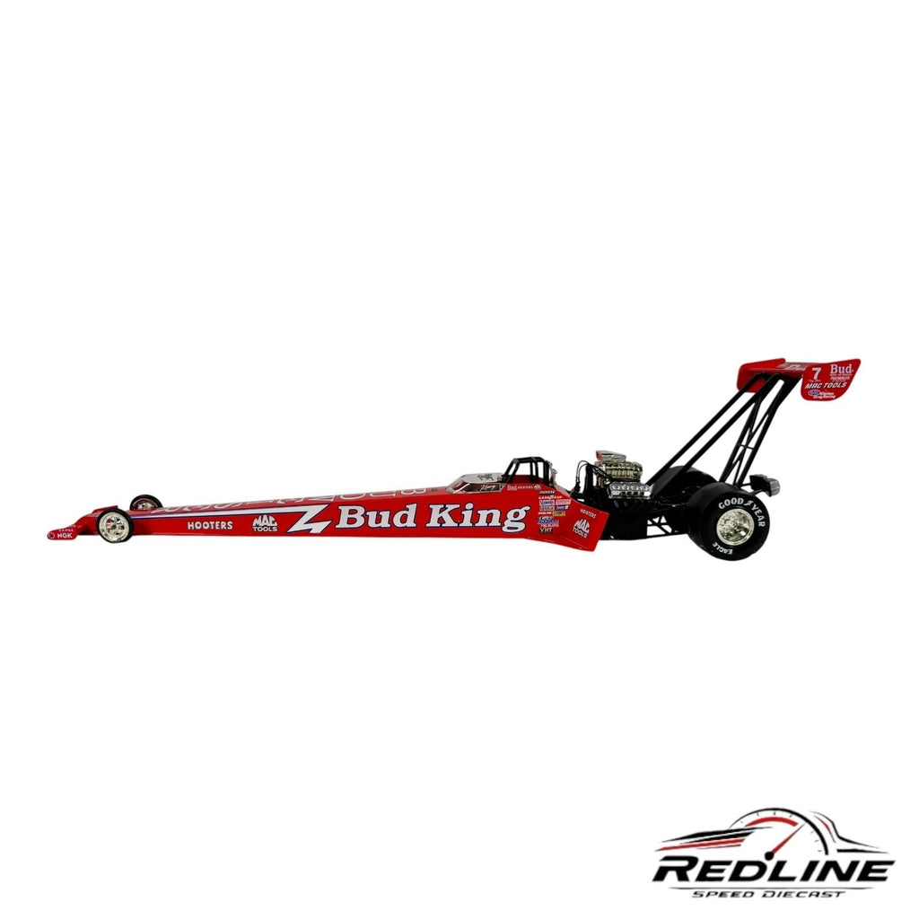 🏁Action Racing 1995 Kenny Bernstein Budweiser Top Fuel Dragster Red 1:24🏁