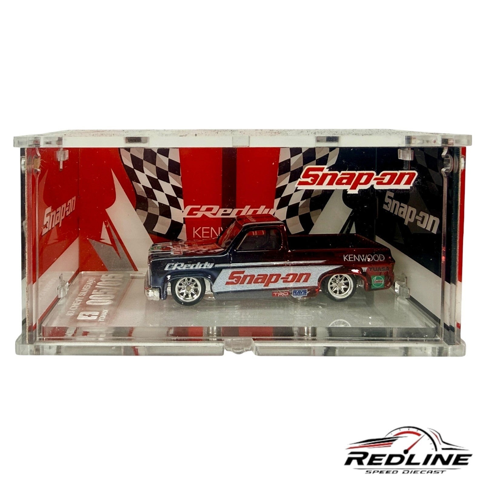 🇺🇸Hot Wheels 1983 Chevy Silverado Yohan SNAP ON 5/15  H31🇺🇸