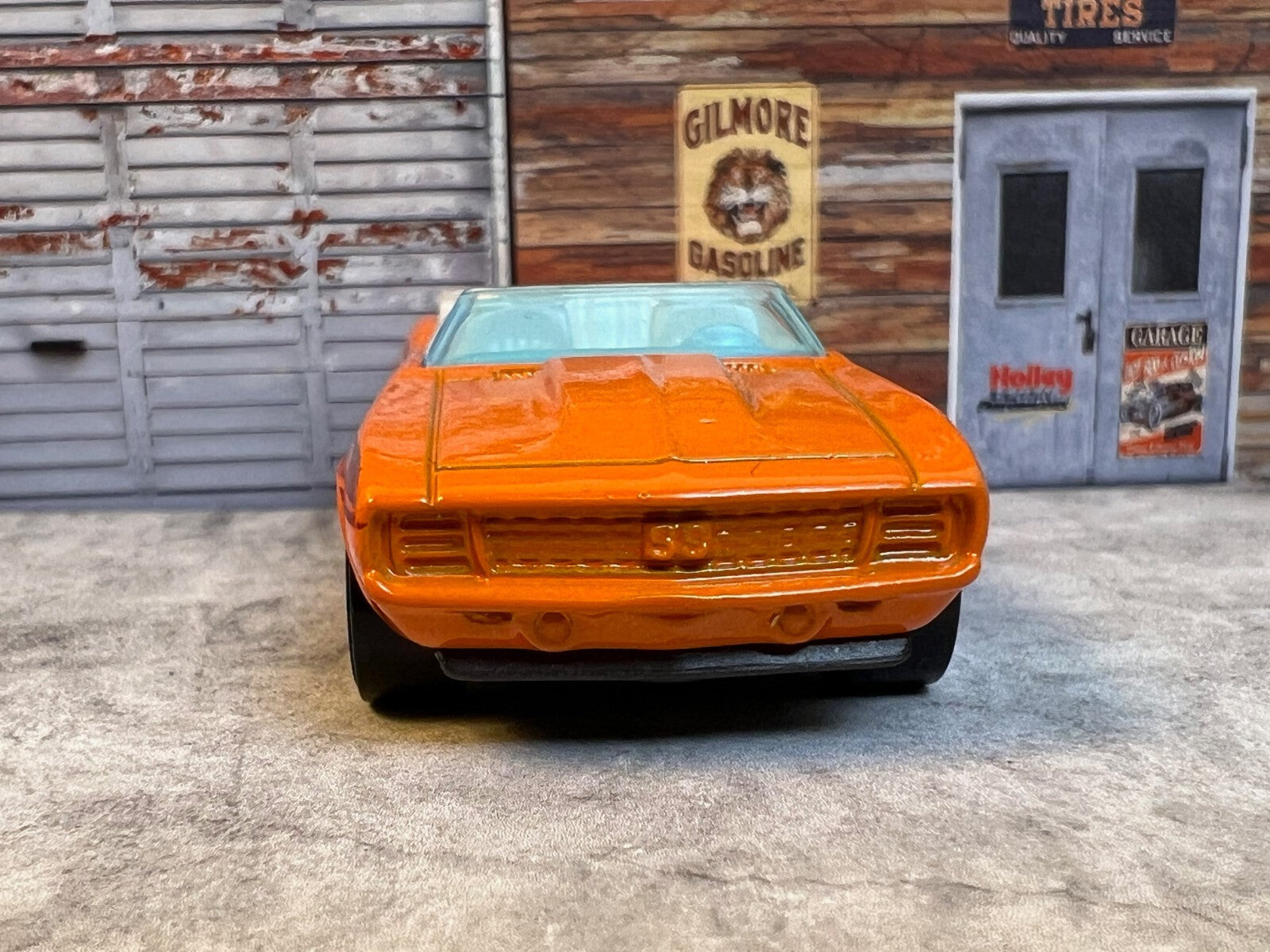 🔥🔥Hot Wheels 2006 Mattel 69 Camaro Convertible Orange Flames C6🔥🔥