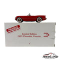 🇺🇸Danbury Mint 1955 Chevrolet Corvette Convertible RED 1:24 C2🇺🇸