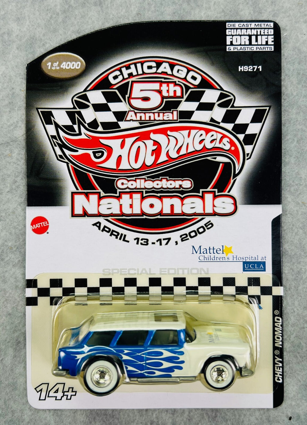 🇺🇸🇺🇸Hot Wheels 2005 5th Collectors Nationals Chevy Nomad H28🇺🇸🇺🇸
