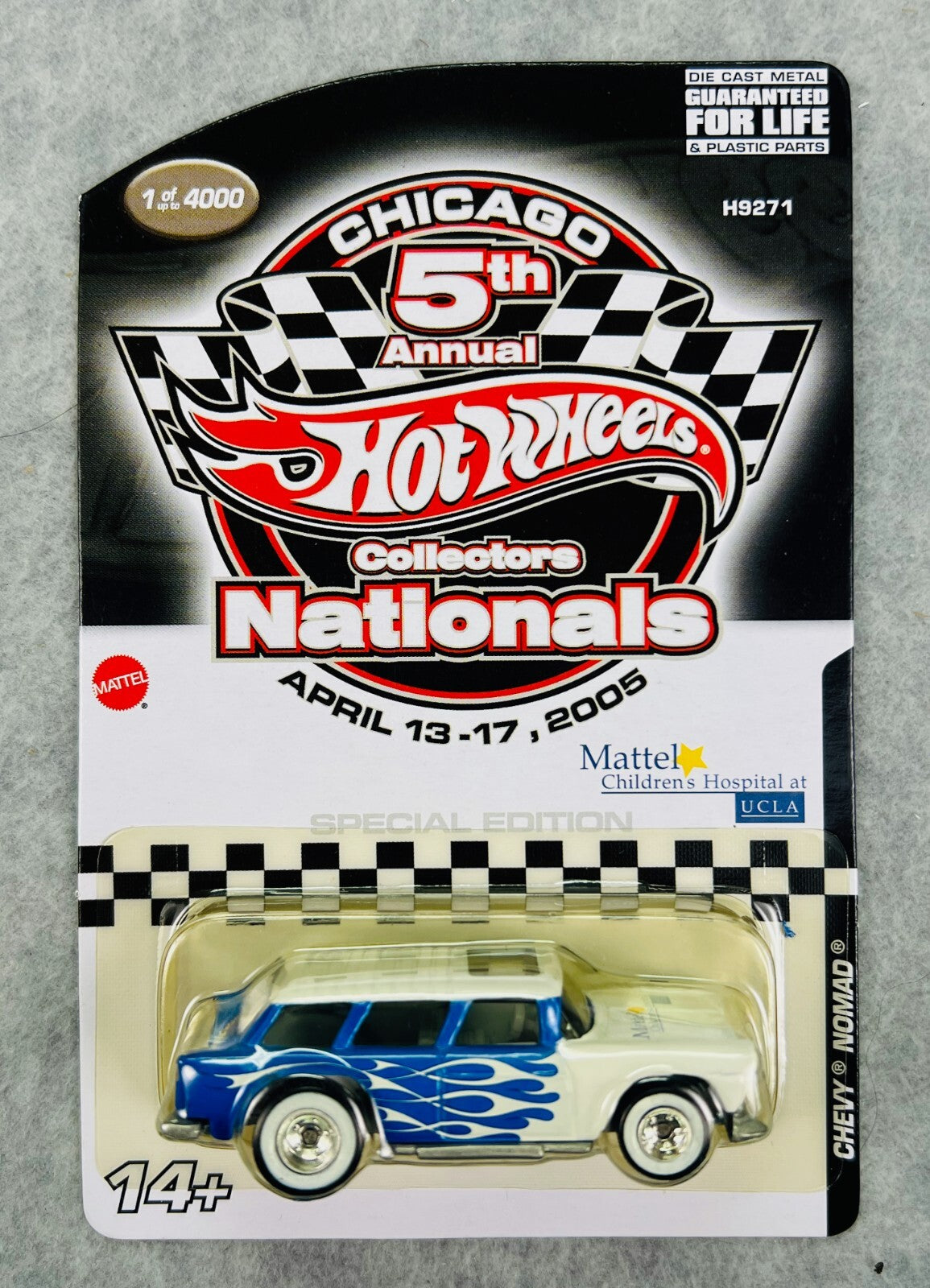 🇺🇸🇺🇸Hot Wheels 2005 5th Collectors Nationals Chevy Nomad H28🇺🇸🇺🇸