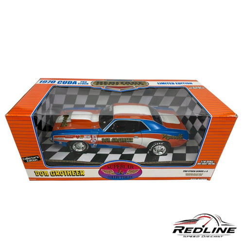 SUPERCAR COLLECTIBLES DON GROTHEER 1970 PRO STOCK 426 HEMI PLYMOUTH BARRACUDA A1