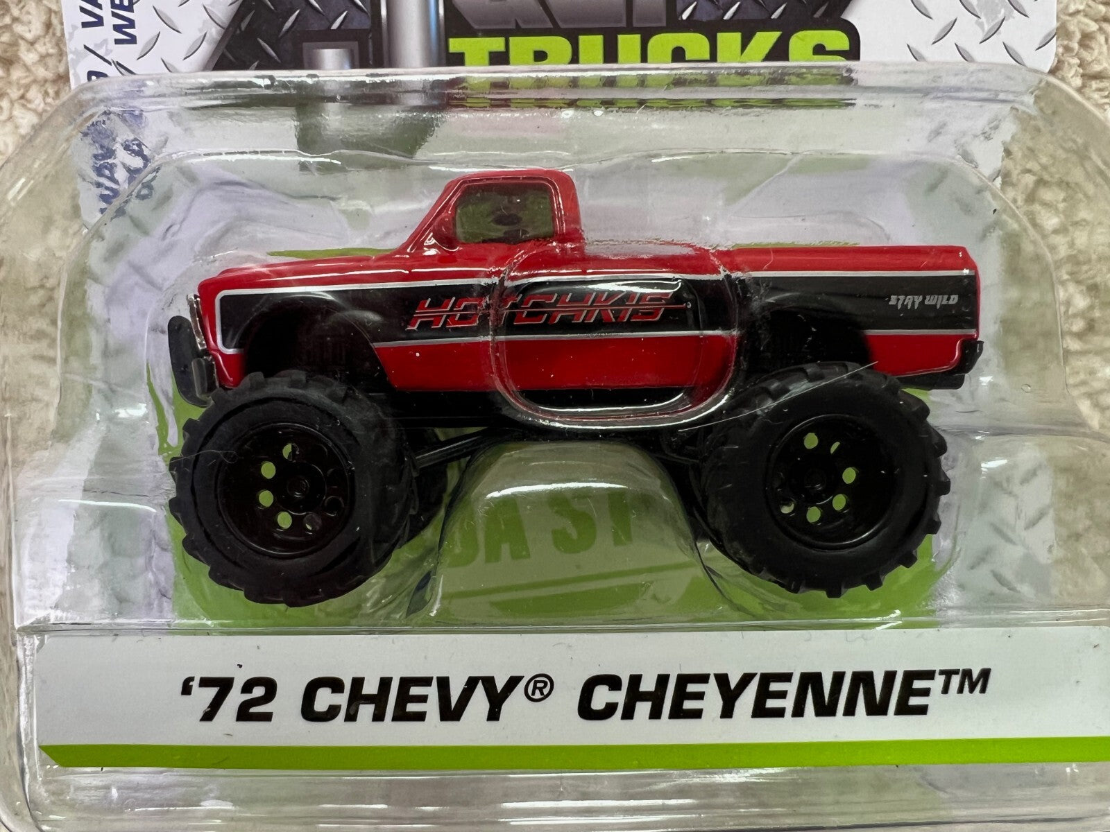 🇺🇸🔥🔥🔥JADA Just Trucks '72 CHEVY CHEYENNE Red Wave HW16🔥🔥🔥🇺🇸
