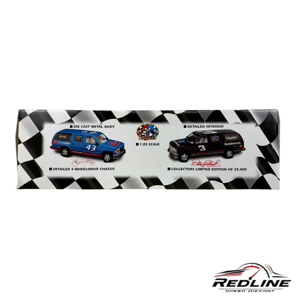 Richard Petty & Dale Earnhardt 7 Time Champions Suburban 1/25 Brookfield Set GE