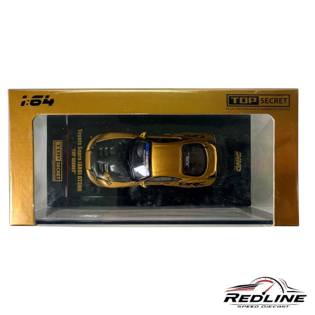 🎌INNO64 Toyota Supra A80 GT300 Top Secret Gold IN64-A80TS-GOLD H36🎌