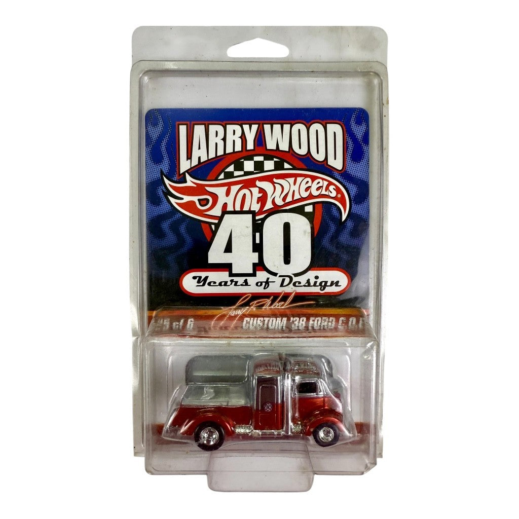 🔥🔥Hot Wheels RLC Larry Wood 40 Years Of Design Custom 38 Ford COE H28🔥🔥