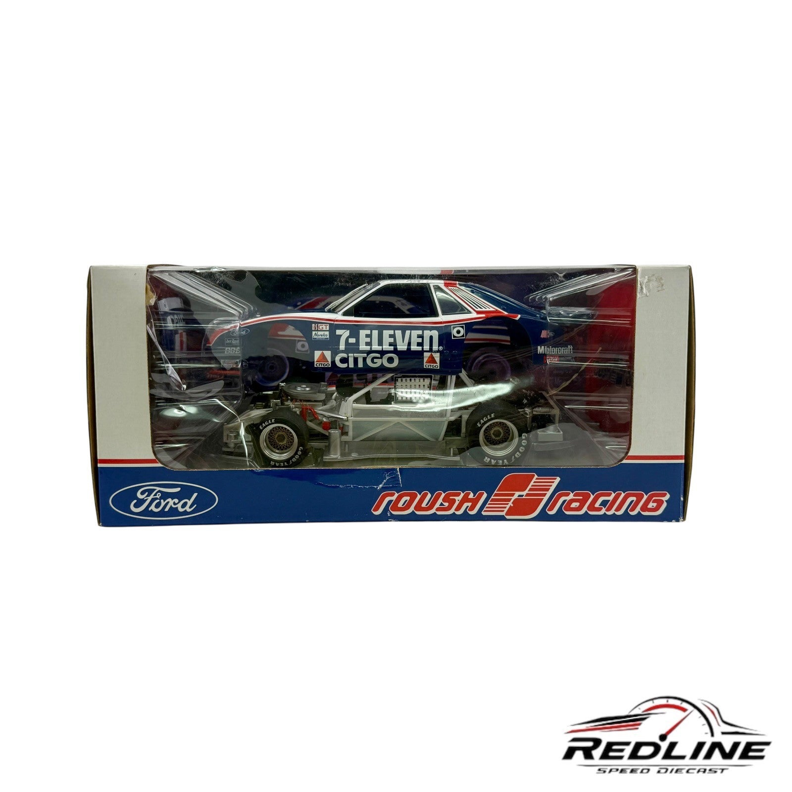 🐎🐎GMP Bruce Jenner  7-Eleven Citgo Ford Mustang 1:18 C3🐎🐎