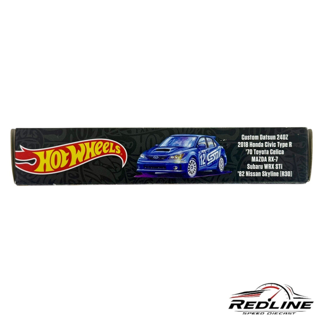 Hot Wheels Custom Datsun Civic Type R 70 Celica Mazda Rx7 Subaru 82 Skyline D3