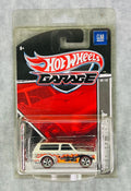 🇺🇸🇺🇸Hot Wheels Garage  '70 Chevy Blazer White w/Real Riders H28🇺🇸🇺🇸