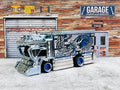 🎌🎌🎌Hot Wheels BLUE & Chrome Raijin Express Real Riders C19🎌🎌🎌