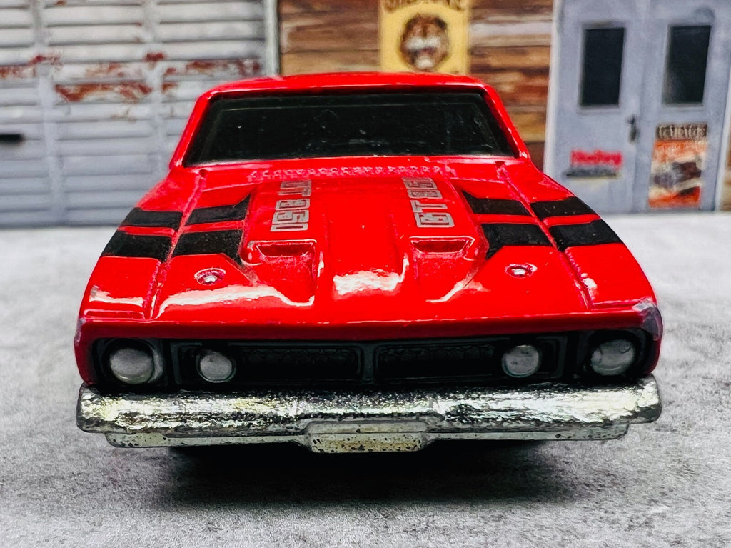 🇺🇸🇺🇸Hot Wheels Garage '73 Ford Falcon XB Metal Real Riders Red C4🇺🇸🇺🇸