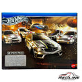 🔥🔥Hot Wheels Silver Series ZAMAC JBY80 Pack of 6 All Silver Classic D3🔥🔥