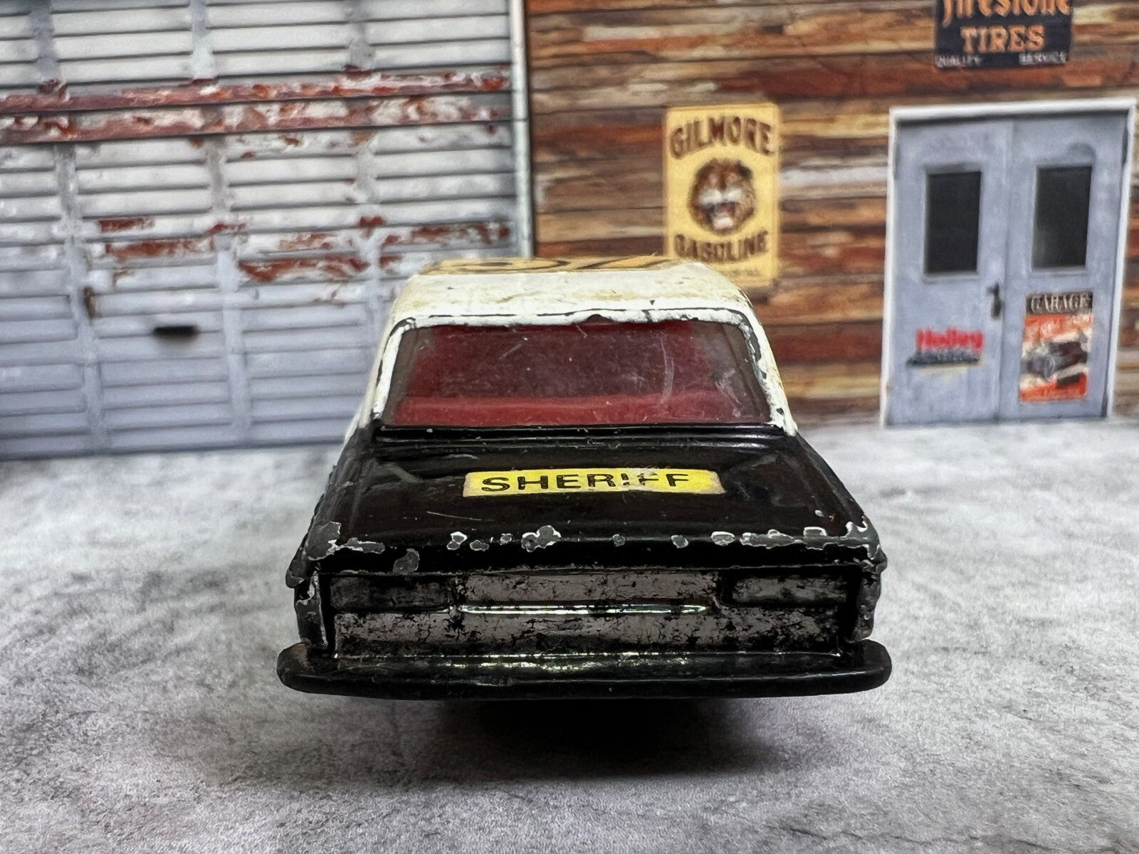 🔥🔥1983 Zylmex Zee Toys Dyna Wheels D42 1957 Audi 100LS Sheriff Police C7🔥🔥