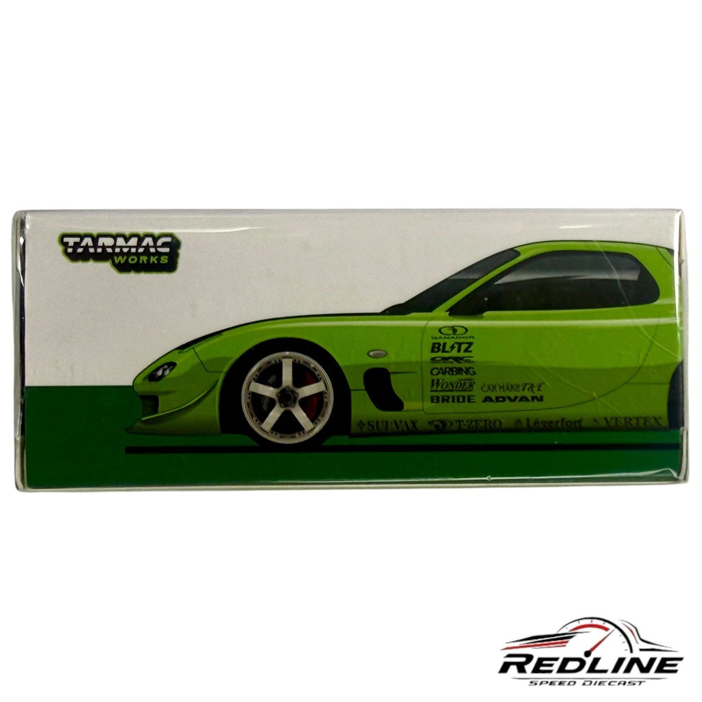 🎌🎌Tarmac Works 1:64 Global Mazda RX-7 FD3S Vertex RX-7 H15🎌🎌