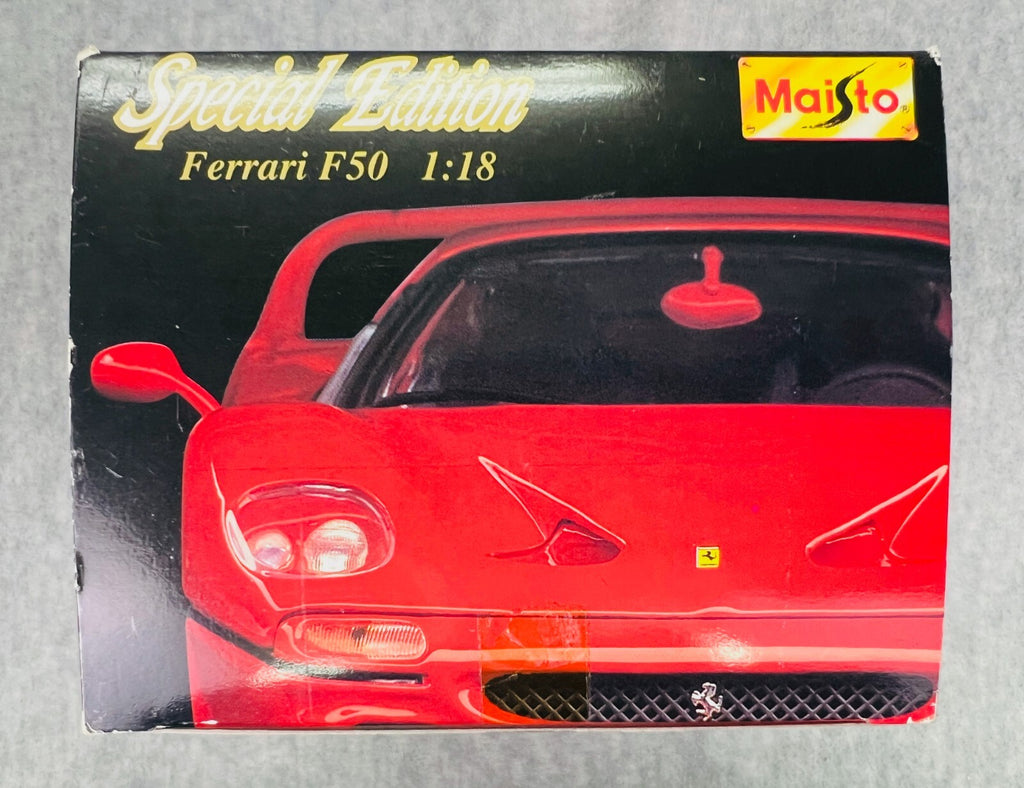 🇮🇹🇮🇹🇮🇹Maisto Ferrari F50 Red 1995 Special Edition 1:18🇮🇹🇮🇹🇮🇹