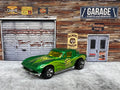 🇺🇸Hot Wheels Corvette Stingray Split-Window 1979 Mattel Green Funky Speed C10