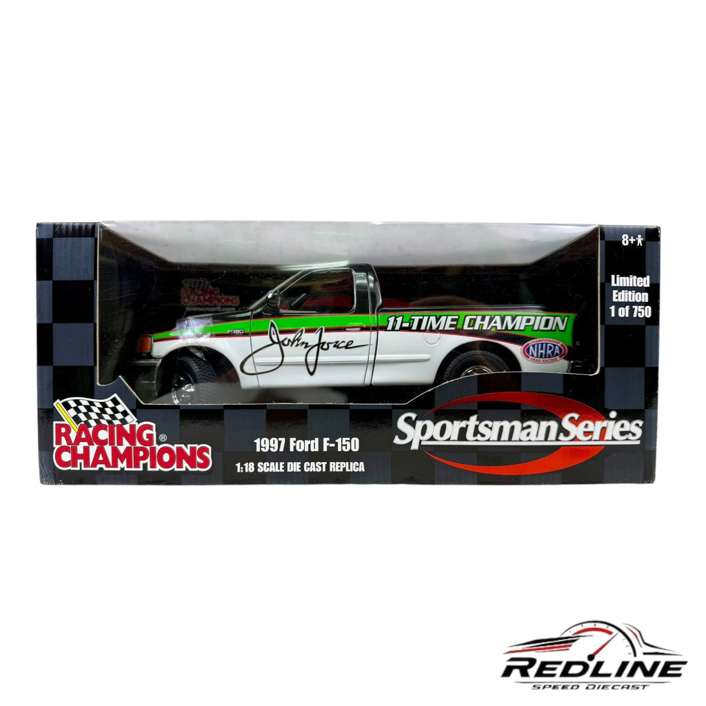 Racing Champions 1997 Ford F-150 Sportsman Series John Force 1 of 750 1:18 LN