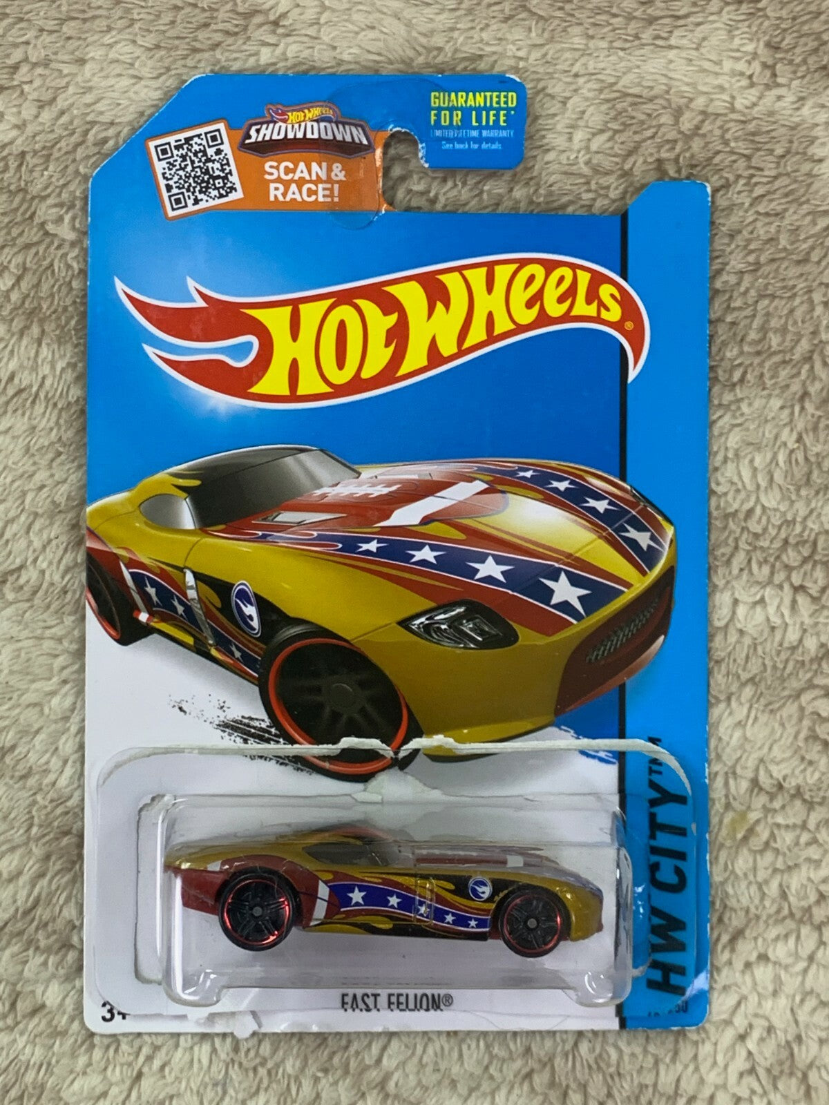 **********Hot Wheels FAST FELION Gold HIDDEN TREASURE HUNT HW City HW05*********