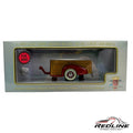 🇺🇸Motor City Classics Woody Trailer 71009 Permanent Red 1:18🇺🇸
