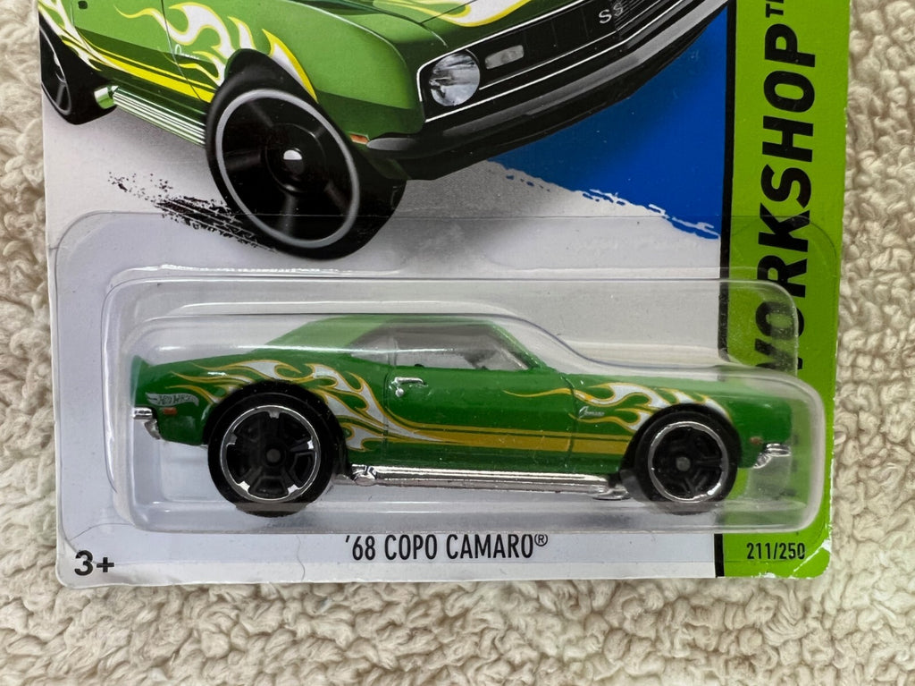 HOT WHEELS 1968 CHEVY CAMARO COPO 68 #211/250 HW WORKSHOP *BRAND NEW & RARE*Open