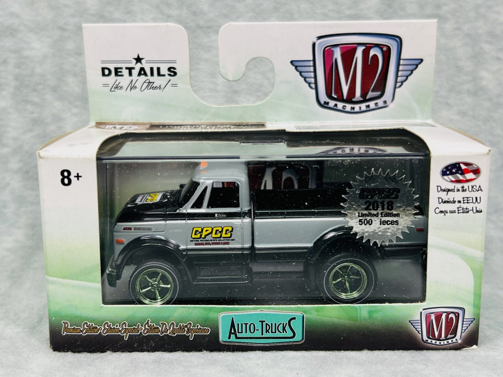 🇺🇸🇺🇸M2 Machines 1970 Chevrolet C60 Truck Black Chase 1/500 H26🇺🇸🇺🇸