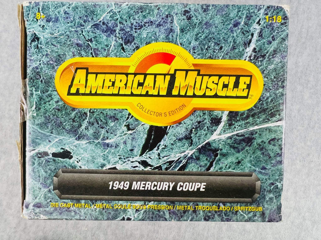 🇺🇸🇺🇸Ertl American Muscle 1949 Mercury Coupe Black 1/18 Scale🇺🇸🇺🇸