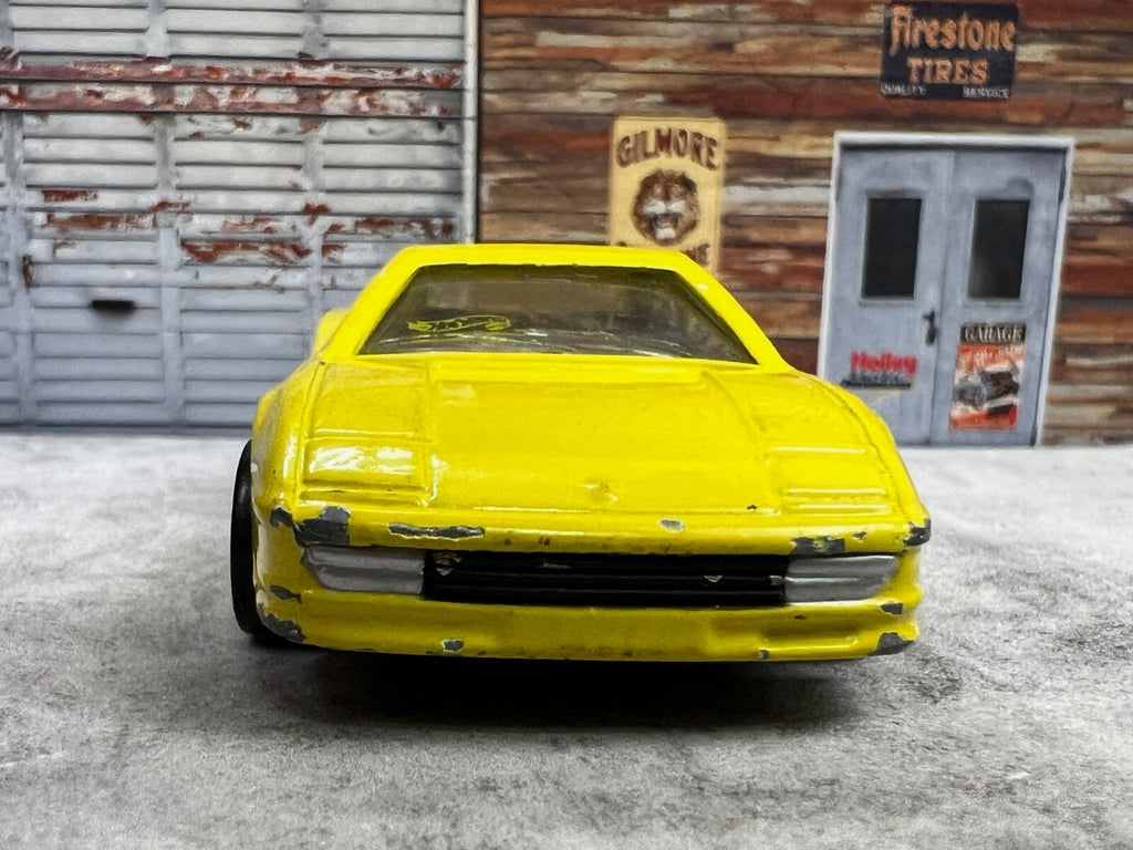 🇮🇹🇮🇹🇮🇹 Hot Wheels Exclusive Ferrari Testarossa Yellow C18🇮🇹🇮🇹🇮🇹