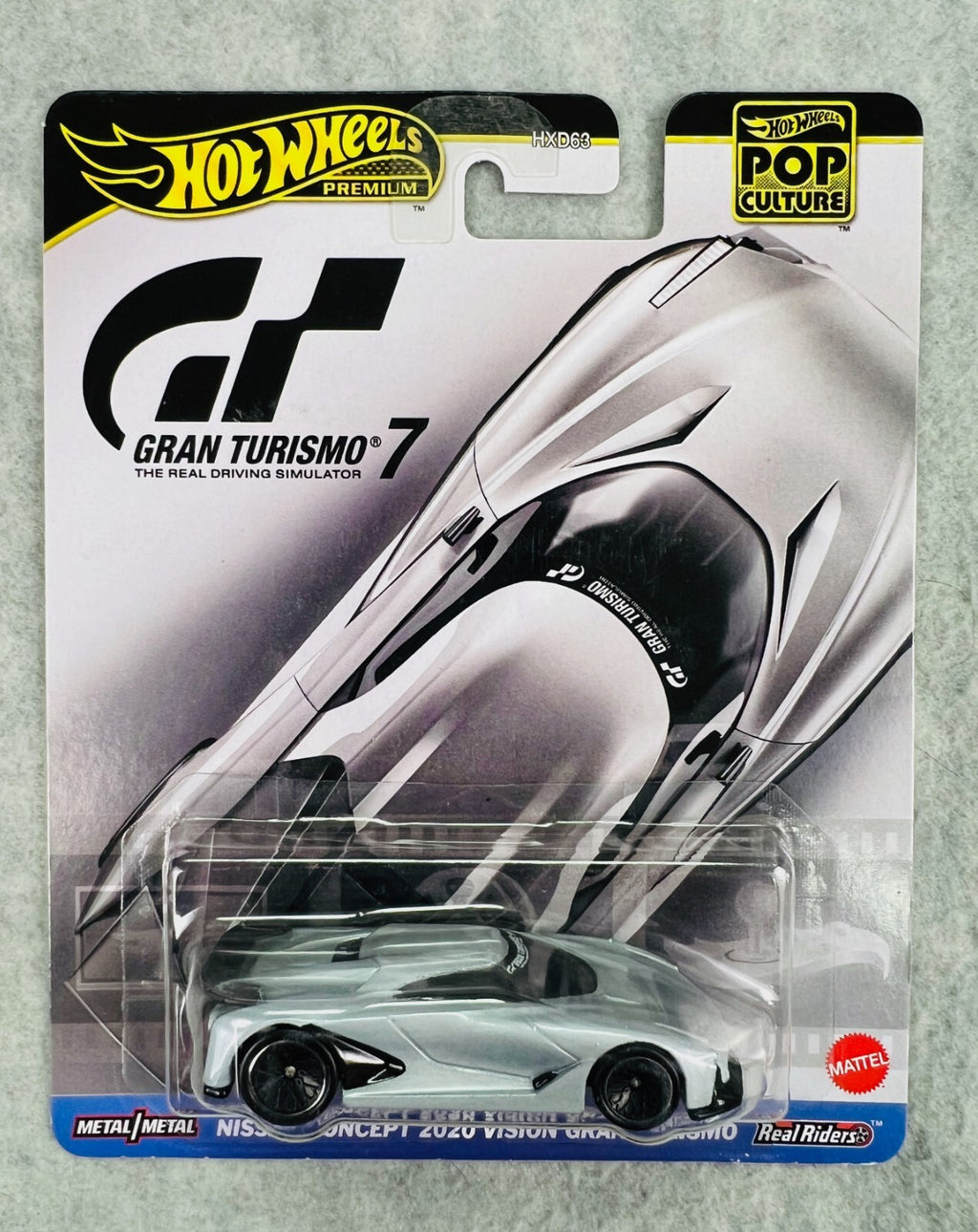🎌Hot Wheels Premium Pop Culture Gran Turismo 7 Nissan Concept 2020 Vision H32🎌