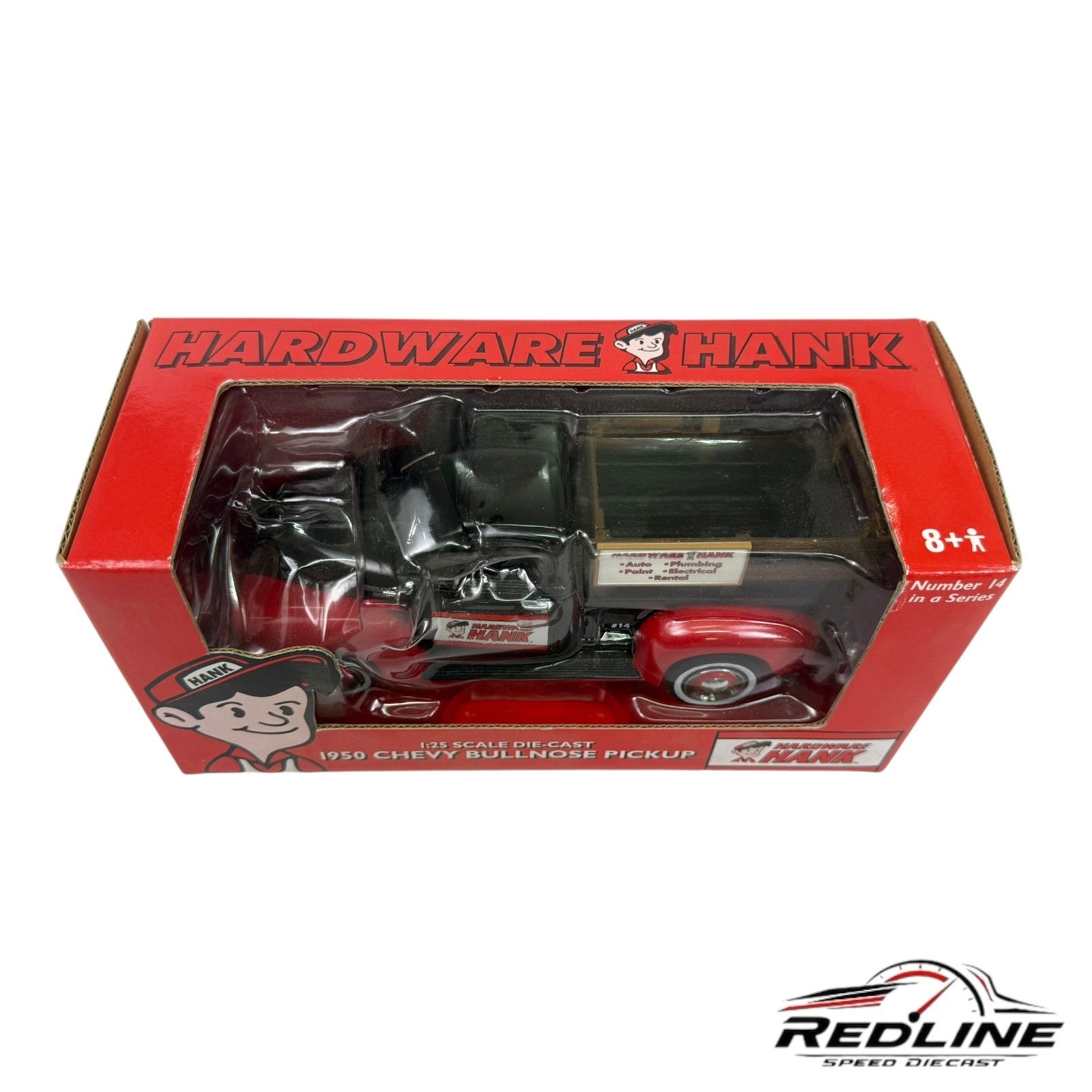 🇺🇸Ertl Hardware Hank 1950 Chevy Bullnose Pickup Stock #18100P C2🇺🇸