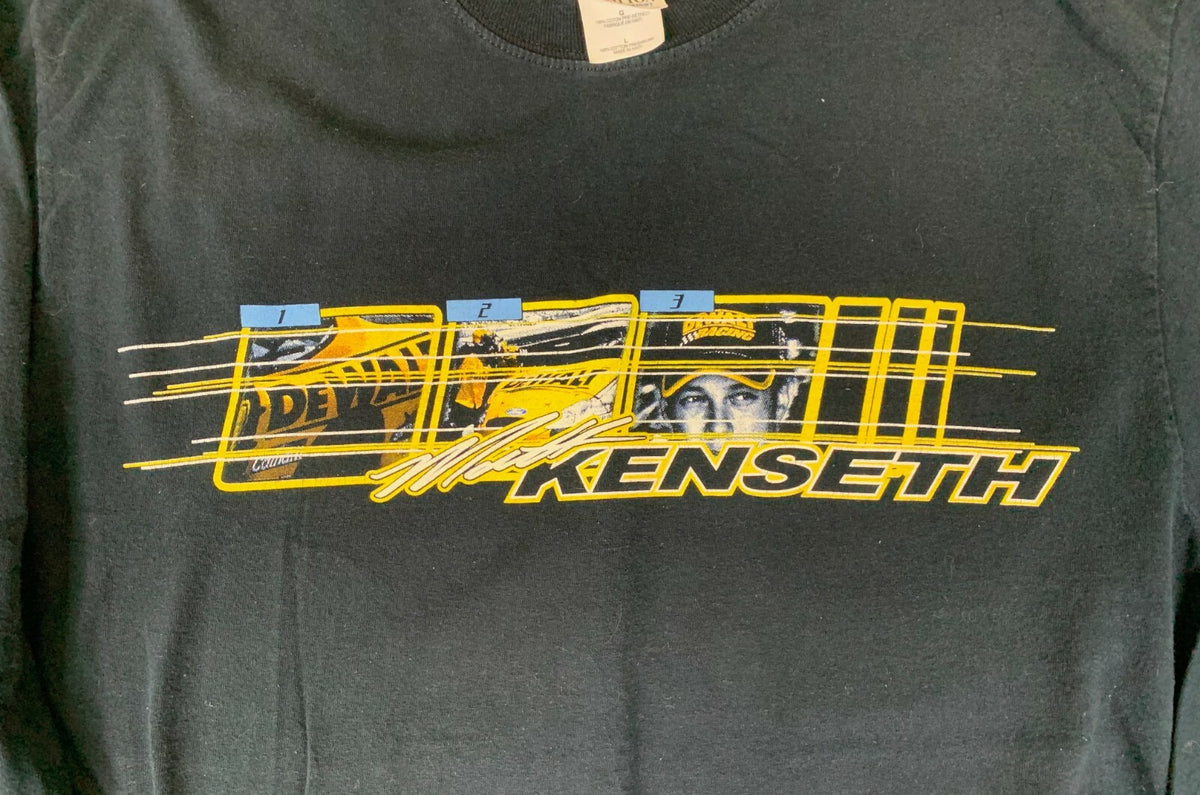 🏁🏁🏁🏁🏁Matt Kenseth #17 DeWalt NASCAR Long Sleeve T-shirt Size LG🏁🏁🏁🏁🏁🏁