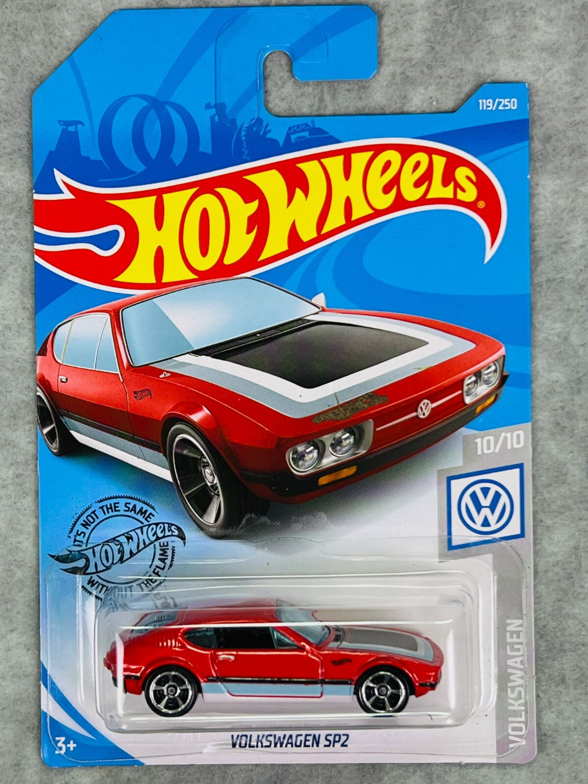 🇩🇪🇩🇪🇩🇪Hot Wheels Volkswagen SP2 Red 10/10 #119/250 H25🇩🇪🇩🇪🇩🇪