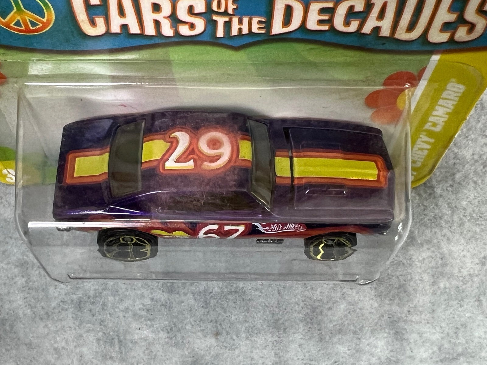 🇺🇸🇺🇸Hot Wheels The '60s Cars of The Decades '67 Chevy Camaro HW23🇺🇸🇺🇸